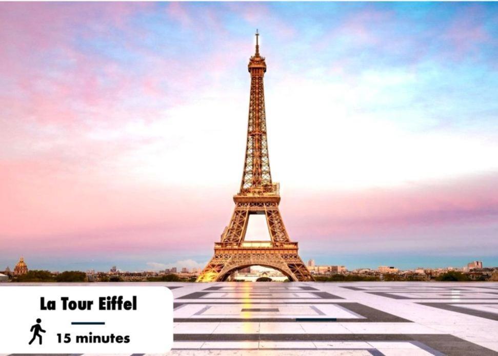 Sublime 2br 8p Near Eiffel Tower Apartment